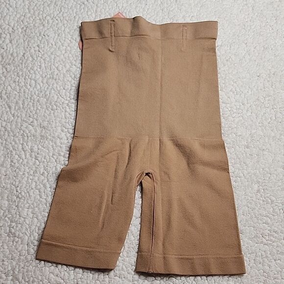 NWT Shapermint High Waisted Body Shaper Shorts Color Latte - Picture 2 of 7